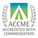 ACCME with Commendation Logo